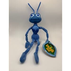 Disney Pixar A Bug's Life Flik Plush Toy made by Mattel NWT